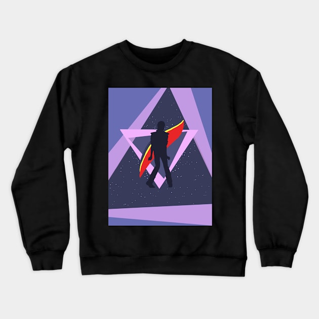 Captain EO Concept Art Crewneck Sweatshirt by Edumj